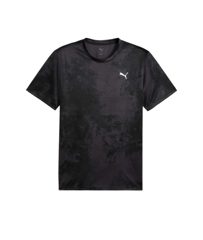 Camiseta de Fitness Puma M Tad Essentialsentials Aop,Cool Blue, Hombre