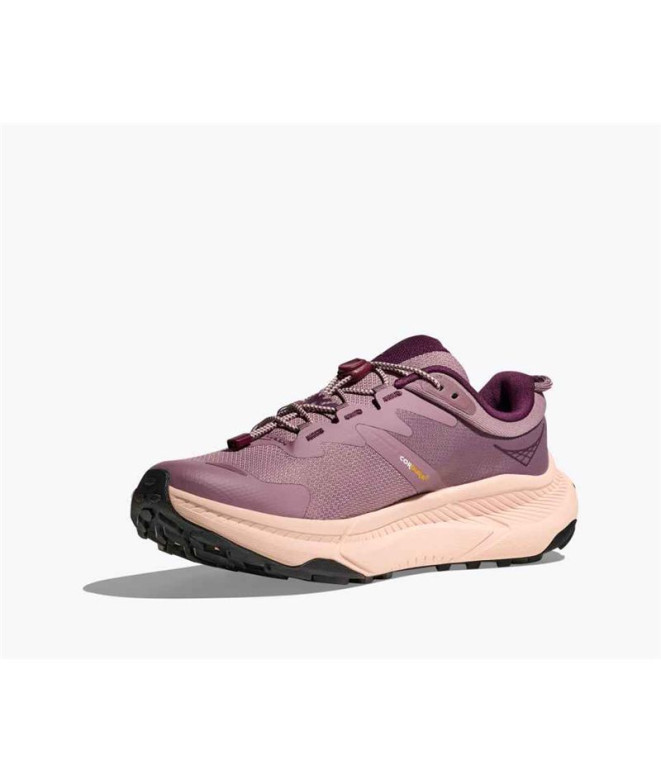 Zapatillas de Montaña Hoka Transport Mujer Rosa