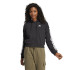 Chaqueta adidas 3 Bandas French Terry Fz Hd Mujer Negro/Blanco