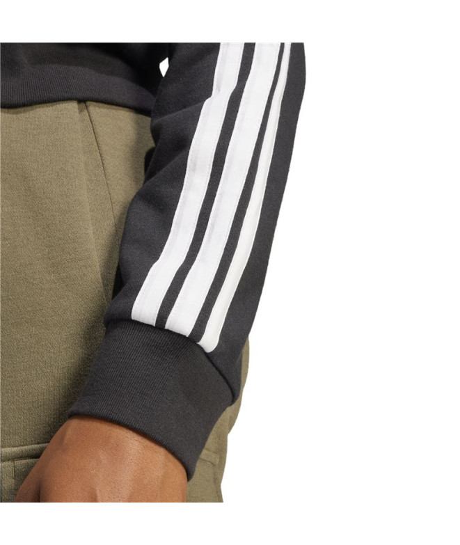 Casaco adidas 3 Bandas French Terry Fz Hd...