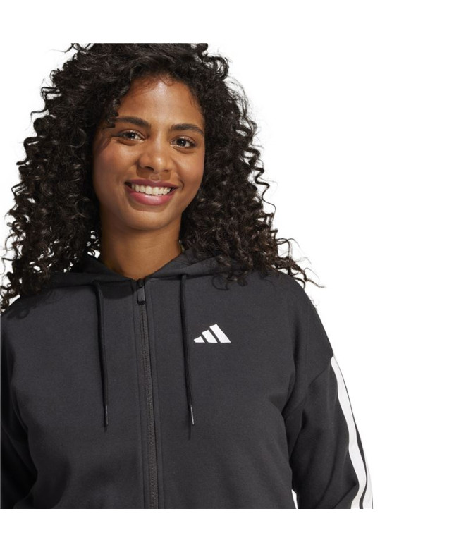 Veste adidas 3 Bandes French Terry Fz Hd Femme...