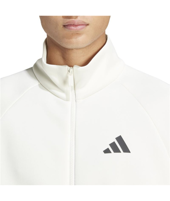 Sweat adidas Stadium Tt Homme Beige