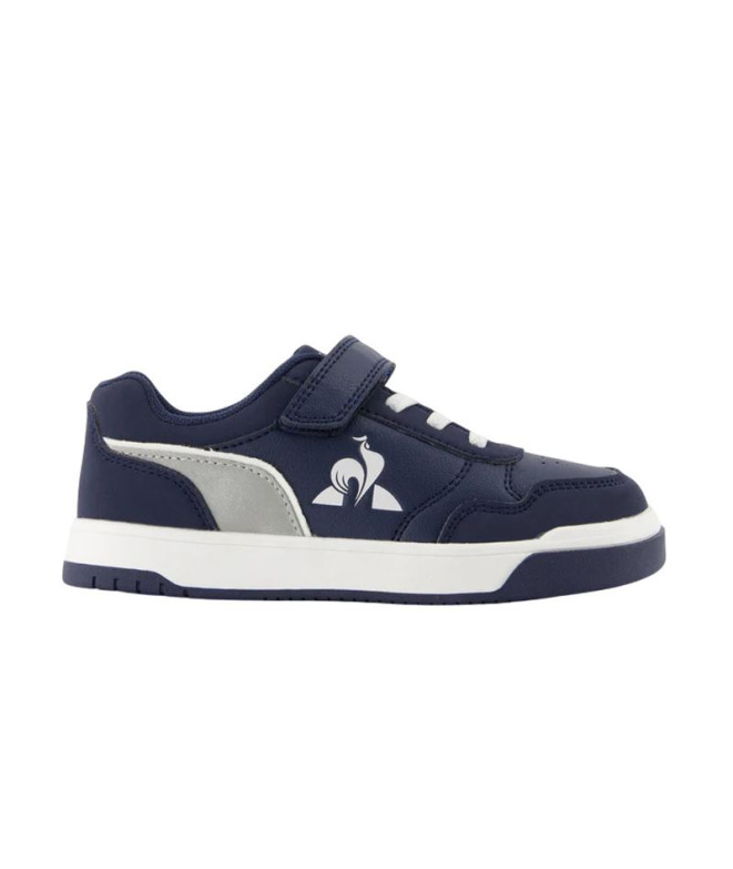 Chaussures Le Coq Sportif Lcs Court Breaker Ps Enfant Bleu Marine