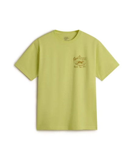 Camiseta Vans Paul Vs Ss Homem Amarelo