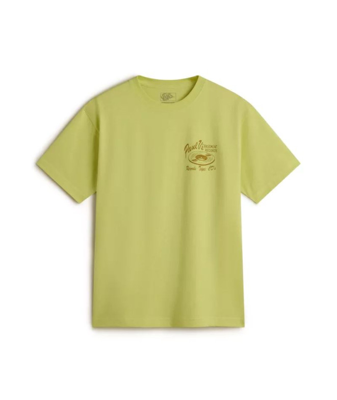Camiseta Vans Paul Vs Ss Canary Yellow Homem