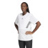 Camiseta de Fitness adidas Maternity Mujer Blanco