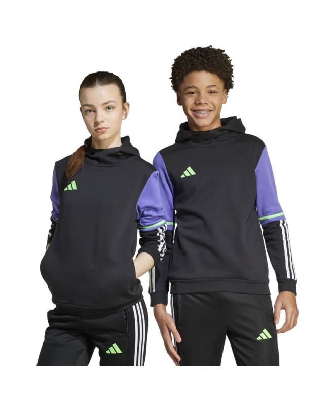 Moletom de Futebol adidas F50 Sw Hd Infantil Preto