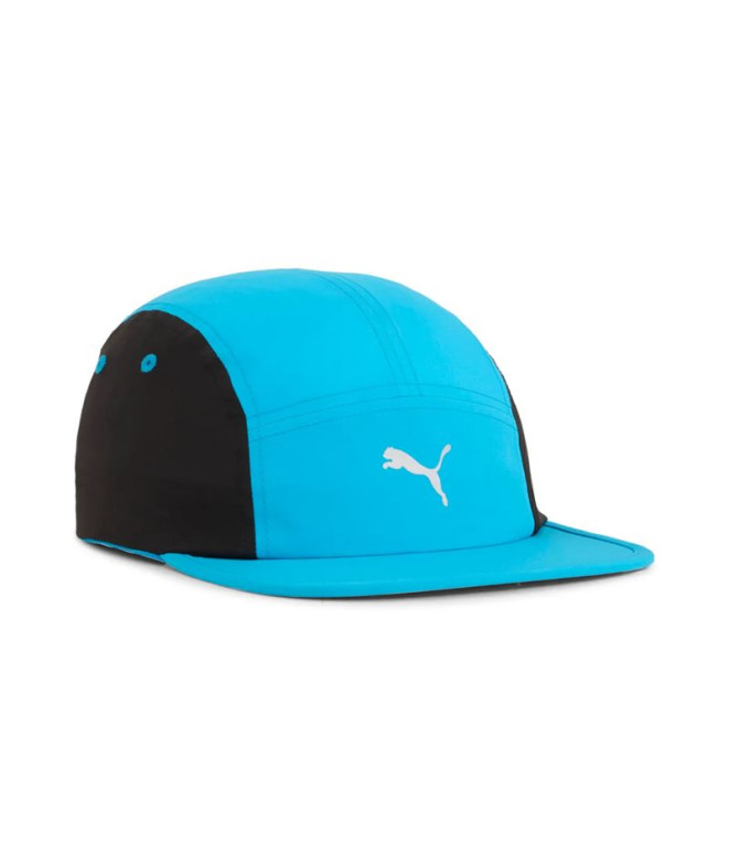 Casquette Puma Essentials Running 5 Panel, Bleu Vitesse, Homme