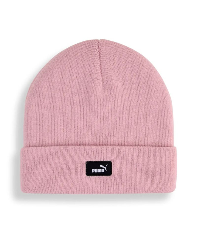 Bonnet Puma Essentials Mid Crown Beanie, Poised Pink, Unisexe