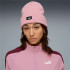 Boné Puma Essentials Mid Crown Beanie, Poised Pink, Unissex