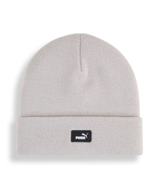 Bonnet Puma Essentials Mid Crown Beanie, Gris Écho, Unisexe