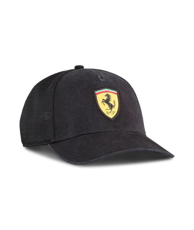 Chapeau Puma Ferrari Trucker Cap, Noir, Homme