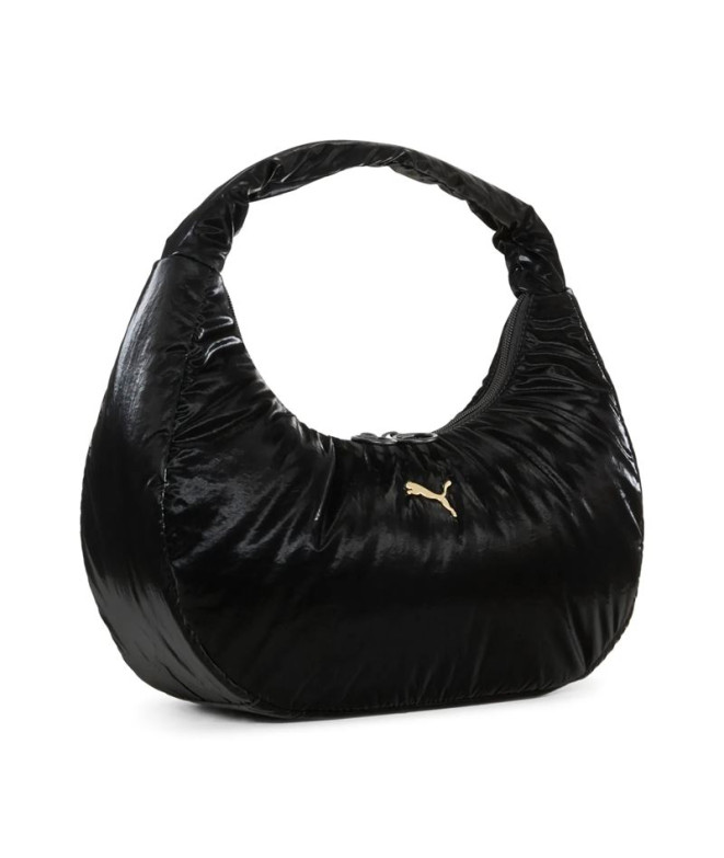 Bolsa Puma Up Hobo Bag Negro-Metallic Mujer
