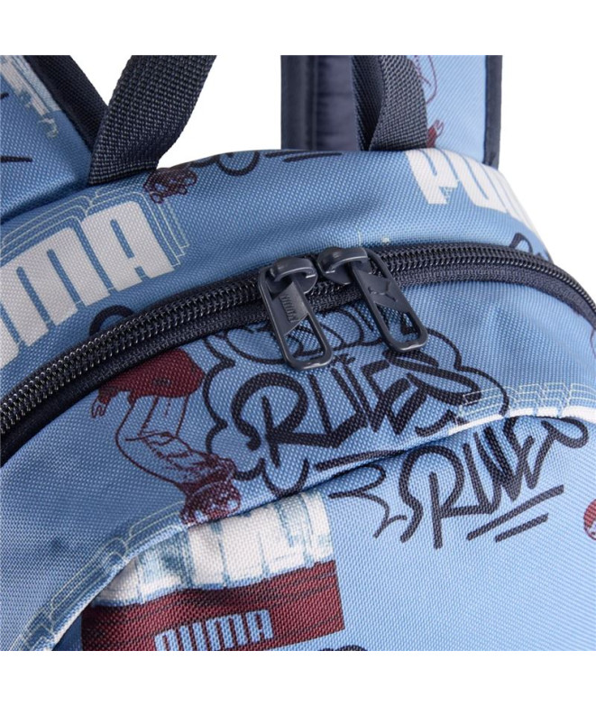 Mochila Puma Phase Aop SmallCool Azul-M