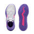 Chaussures de Basket-ball Puma Uproar White-Dark AmethysUk13 Enfant