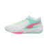 Chaussures de Basket-ball Puma Court Pro 2, Blanc-Menthe Melt-Ni Unisexe