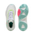 Chaussures de Basket-ball Puma Court Pro 2 White-Mint Melt-, Enfant