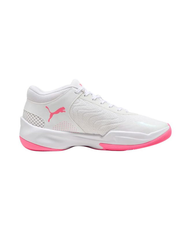 Chaussures de Basket-ball Puma Court Pro 2 Metallic, Magic Rose-Pure, Unisexe