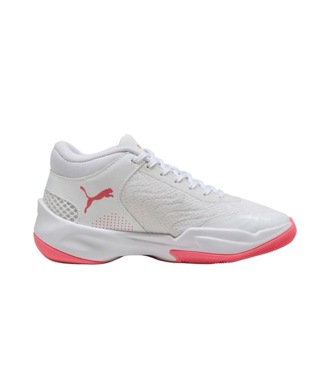 Chaussures de Basket-ball Puma Court Pro 2 Jr Metal, Magic Rose-Pure, Enfant