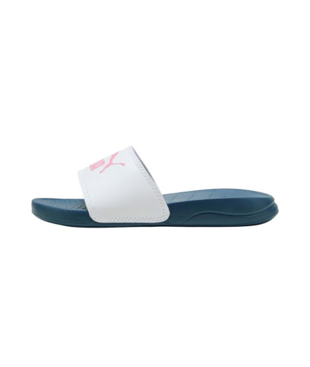 Sandálias Puma Popcat 20 Ps, Branco-Rosa Poised, Infantil 2