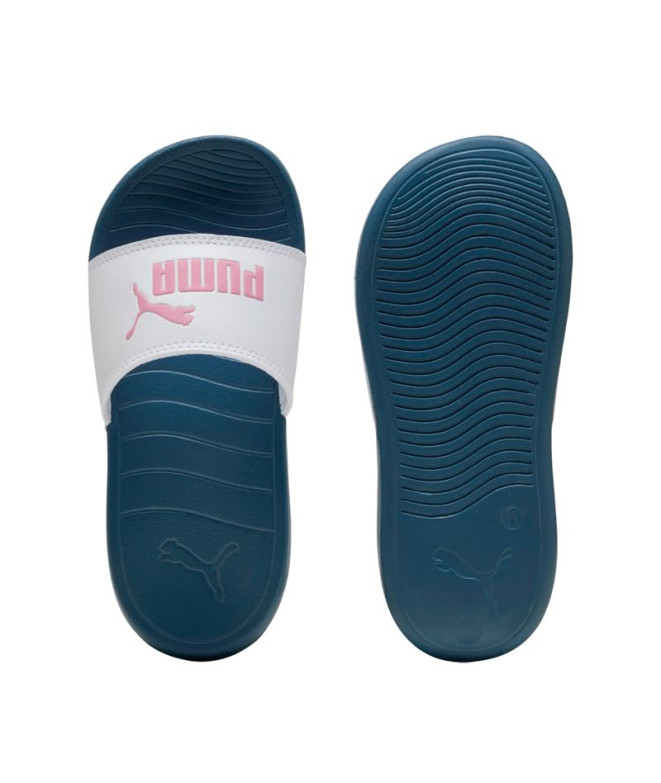 Sandales Puma Popcat 20 Ps, Blanc-Rose Poisé,...