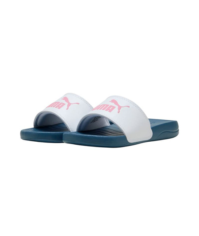 Sandales Puma Popcat 20 Ps, Blanc-Rose Poisé,...