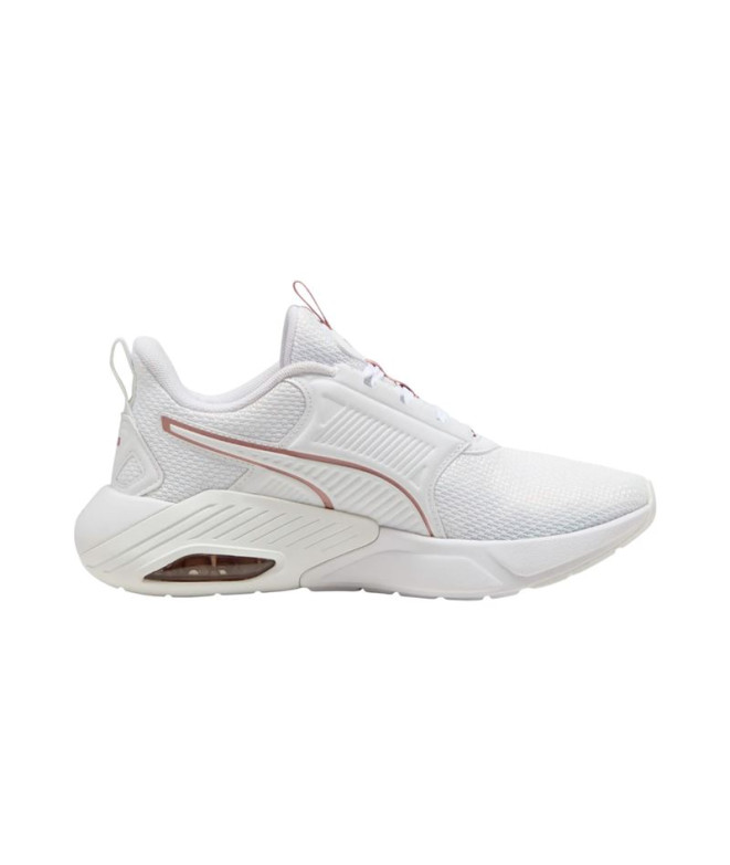 Sapatilhas de Running Puma X-Cell Nova Fs, Branco-Ouro Rosa, Mulher