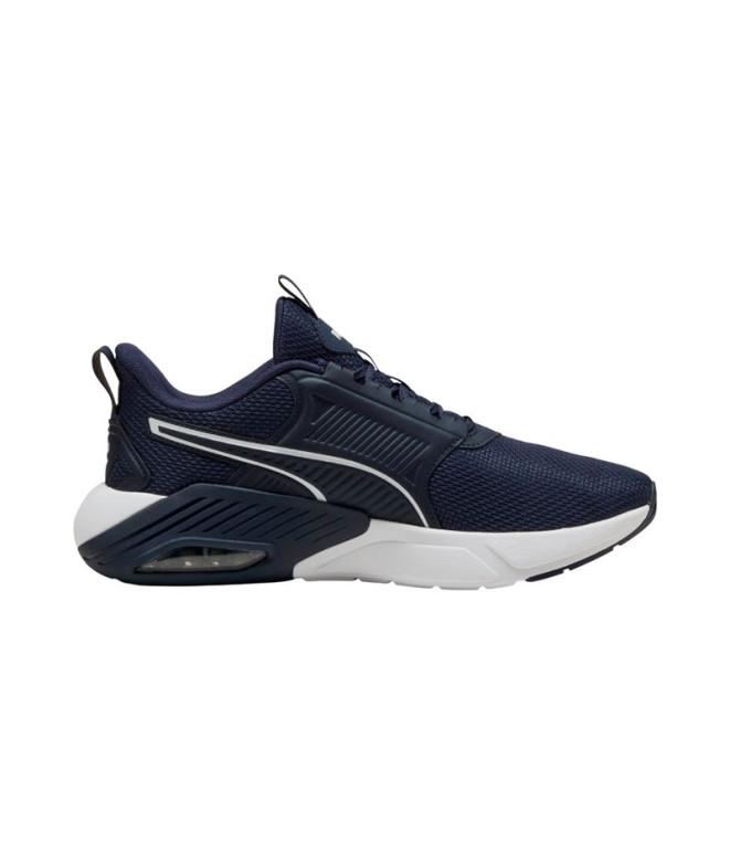Chaussures de Running Puma X-Cell Nova Fs, Marine- Blanc, Homme