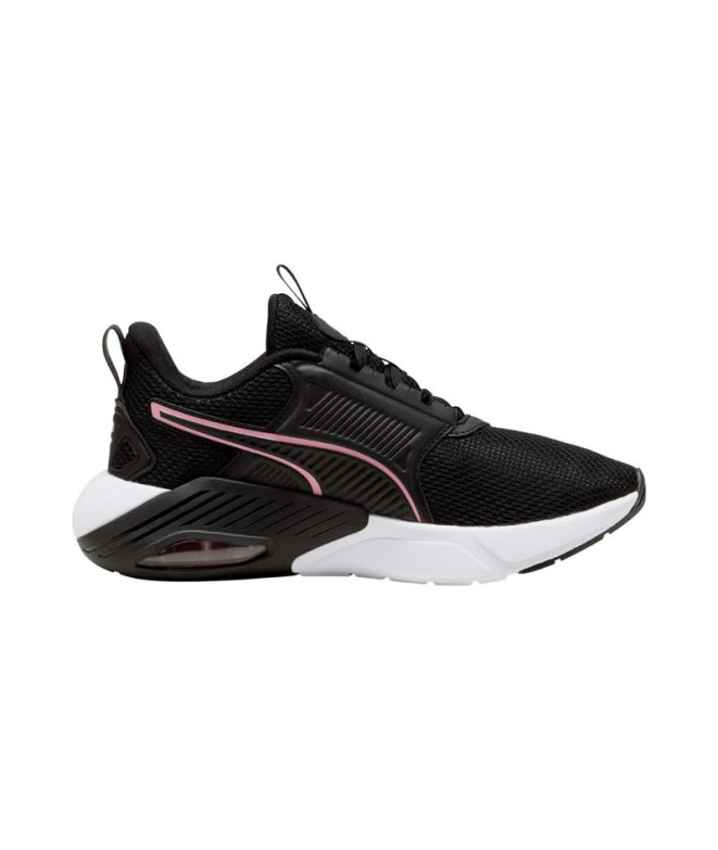 Chaussures de Running Puma X-Cell Nova Fs, Noir-Poised Pin, Femme