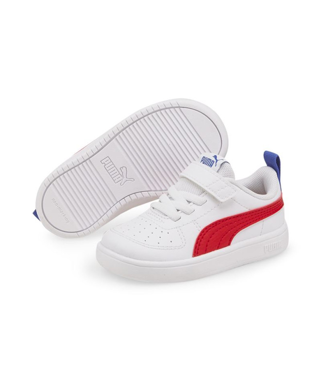 Zapatillas Puma Rickie Ac+ Inf, White-High, Bebés
