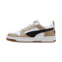 Chaussures Puma Rebound V6 Low, Blanc - Noir, Unisexe