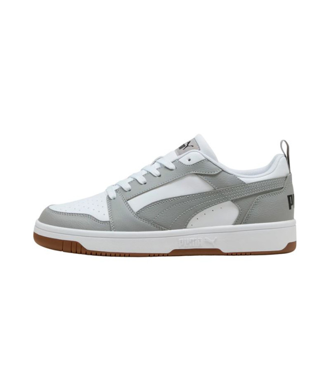 Sapatilhas Puma Rebound V6 Low, Branco-Cinza...