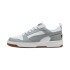 Chaussures Puma Rebound V6 Low, Blanc-Gris Écho-, Unisexe