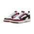 Zapatillas Puma Rebound V6 Low, White- Black, Unisex