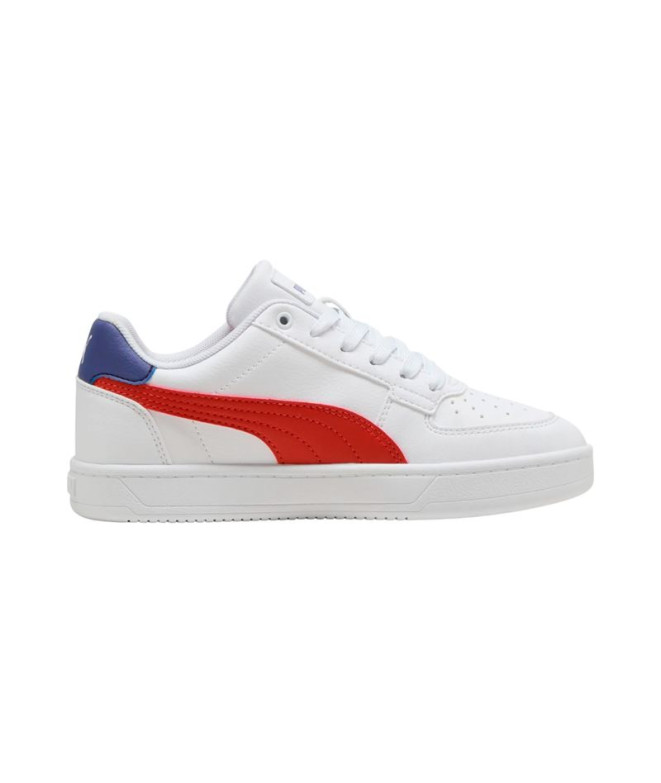 Sapatilhas Puma Caven 2.0, Branco Vermelho Fir, Menino