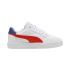 Sapatilhas Puma Caven 2.0, Branco Vermelho Fir, Menino