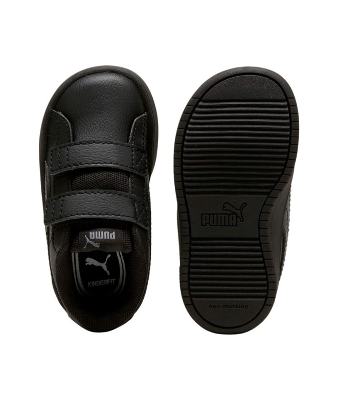 Sapatilhas Puma Rickie Classic Black Cool Infantil