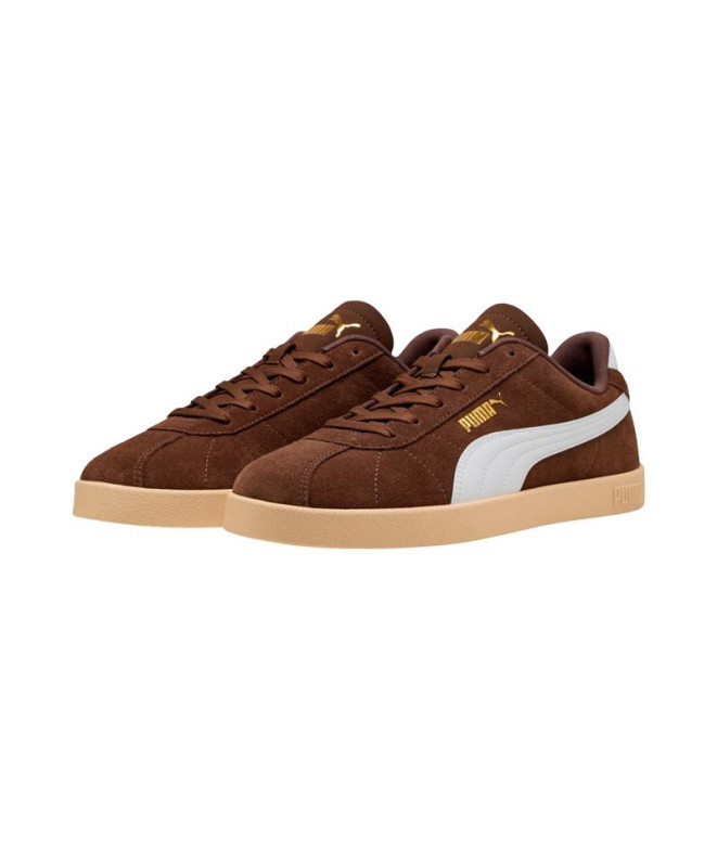 Sapatilhas Puma Club Ii, Flat Bronze- White-,...