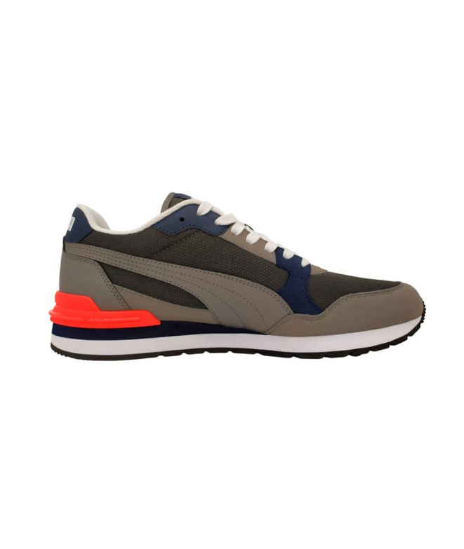 Sapatilhas Puma St Runner V4 Mesh, Cinza Sombra-Cast I, Unissex