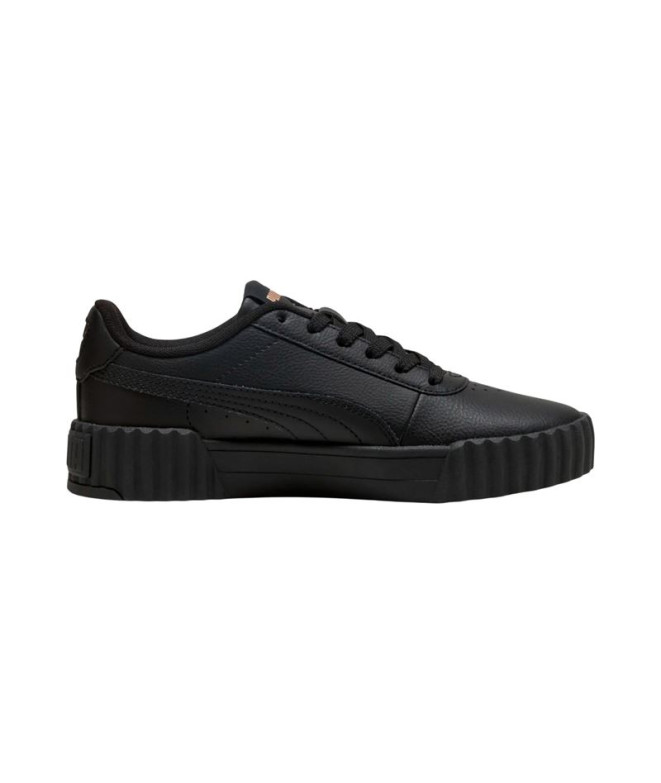 Sapatilhas Puma Carina 3.0, Preto- Ouro, Mulher