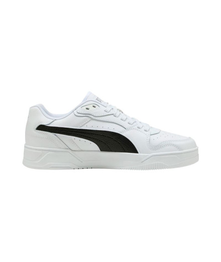 Sapatilhas Puma Rbd Break Low, Branco- Preto, Unissex Sapatilhas Puma Rbd Break Low, Branco- Preto, Unissex