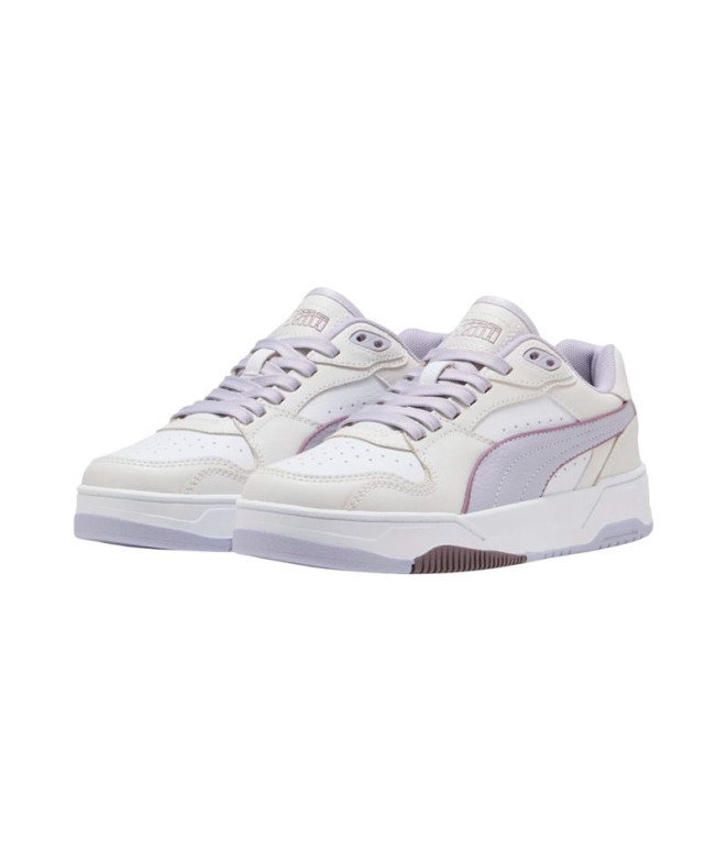 Chaussures Puma Rbd Break Low, Gris Plume-Lilas...