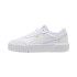 Zapatillas Puma Carina Mia, White- Gold, Mujer