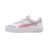 Zapatillas Puma Carina Mia, White-Poised Pink-Li, Mujer