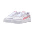 Zapatillas Puma Carina Mia, White-Poised Pink-Li, Mujer