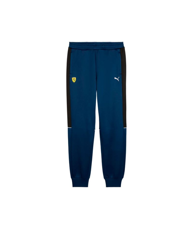 Pantalon Puma Ferrari Mt7 Track Pa, Bleu Persan, Homme