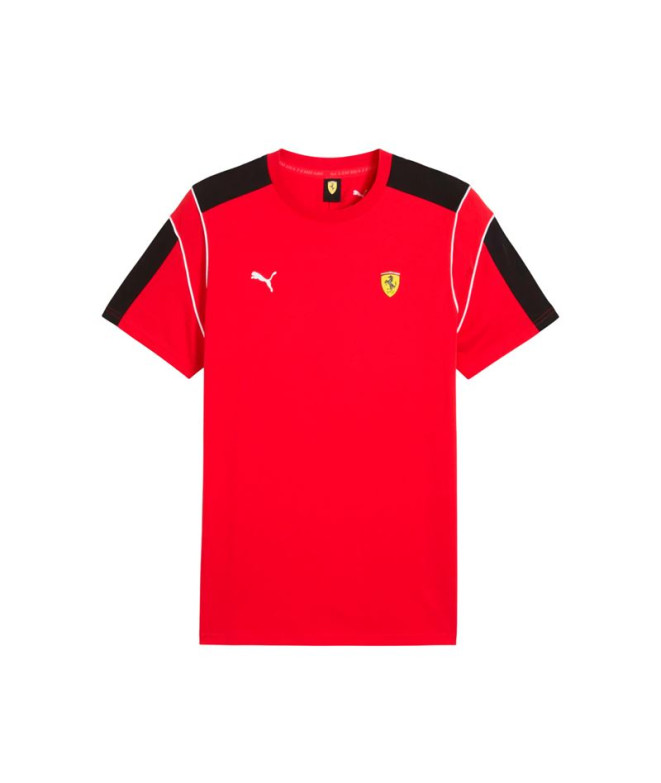 T-shirt Puma Ferrari Mt7, Rosso Corsa, Homme