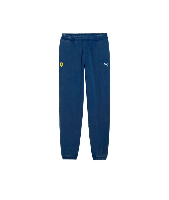 Pantalon Puma Ferrari Sportswear S, Bleu Persan, Homme