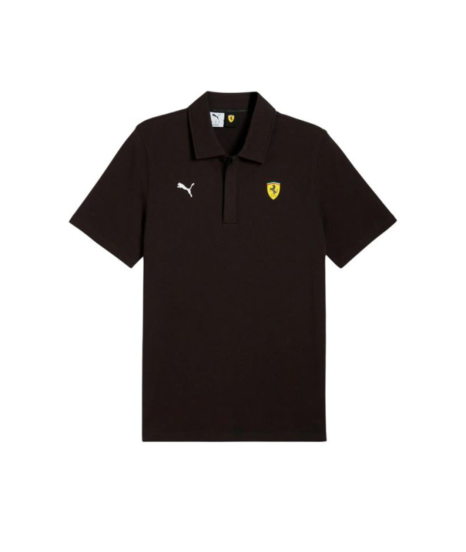 Polo Puma Ferrari Sportswear P, Noir, Homme