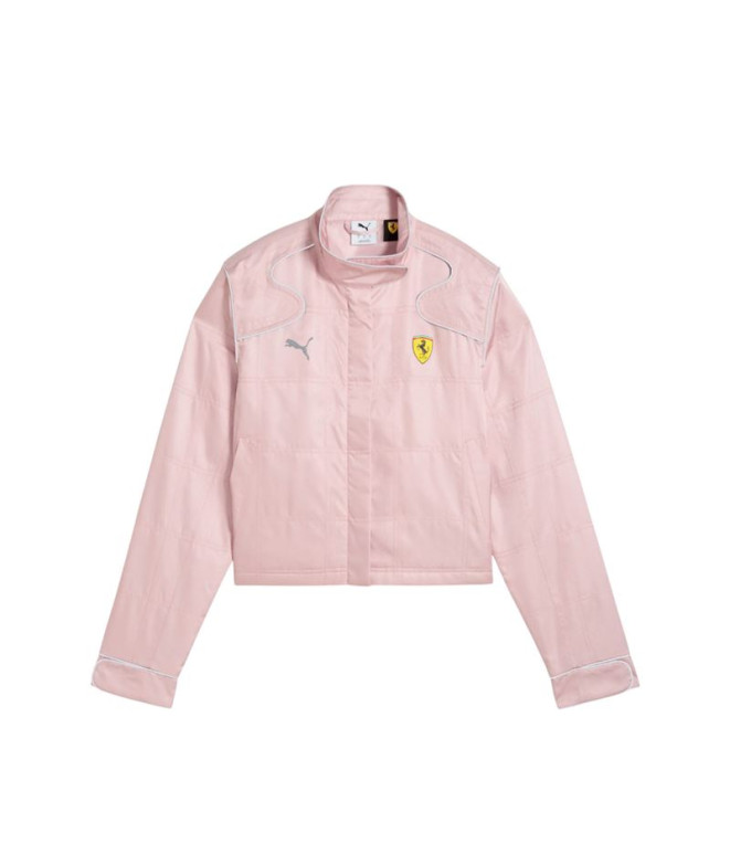 Casaco Puma Ferrari Premium Wmn Mauve Mist Mulher